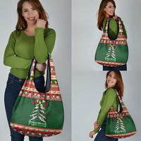Fishing Christmas Grocery Bag Merry Fishmas - Wonder Print Shop