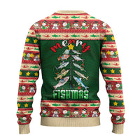 Fishing Christmas Ugly Christmas Sweater Merry Fishmas - Wonder Print Shop
