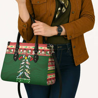 Fishing Christmas Leather Bag Merry Fishmas - Wonder Print Shop