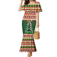 Fishing Christmas Mermaid Dress Merry Fishmas - Wonder Print Shop