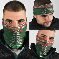 Fishing Christmas Neck Gaiter Merry Fishmas - Wonder Print Shop