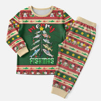 Fishing Christmas Pajama Set Merry Fishmas - Wonder Print Shop