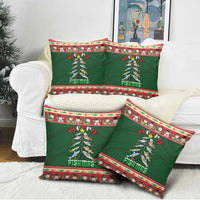 Fishing Christmas Pillow Cover Merry Fishmas - Wonder Print Shop