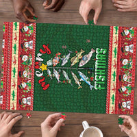 Fishing Christmas Puzzle Merry Fishmas - Wonder Print Shop