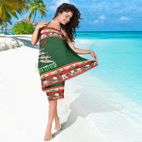 Fishing Christmas Sarong Merry Fishmas - Wonder Print Shop