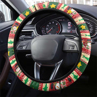 Fishing Christmas Steering Wheel Cover Merry Fishmas - Wonder Print Shop