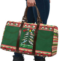 Fishing Christmas Travel Bag Merry Fishmas - Wonder Print Shop