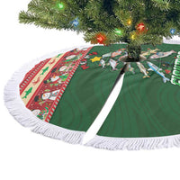 Fishing Christmas Tree Skirt Merry Fishmas - Wonder Print Shop