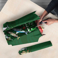 Fishing Christmas Umbrella Merry Fishmas - Wonder Print Shop