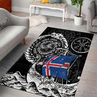 Viking Iceland Area Rug Icelander Viking Ship