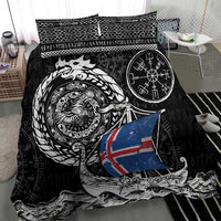 Viking Iceland Bedding Set Icelander Viking Ship