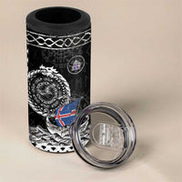 Personalized Viking Iceland 4 in 1 Can Cooler Tumbler Icelander Viking Ship
