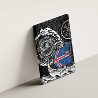 Viking Iceland Canvas Wall Art Icelander Viking Ship