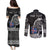 Personalized Viking Iceland Couples Matching Puletasi and Long Sleeve Button Shirt Icelander Viking Ship