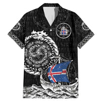 Personalized Viking Iceland Family Matching Mermaid Dress and Hawaiian Shirt Icelander Viking Ship