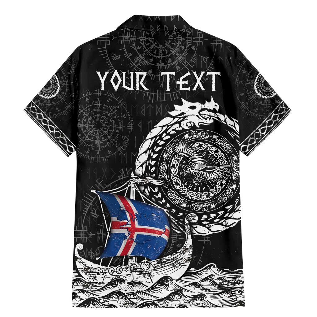 Personalized Viking Iceland Family Matching Mermaid Dress and Hawaiian Shirt Icelander Viking Ship