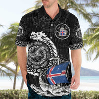 Personalized Viking Iceland Hawaiian Shirt Icelander Viking Ship