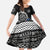 Personalized Viking Iceland Kid Short Sleeve Dress Icelander Viking Ship