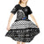 Personalized Viking Iceland Kid Short Sleeve Dress Icelander Viking Ship