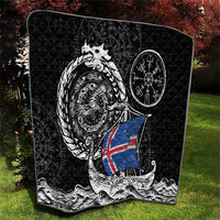 Viking Iceland Quilt Icelander Viking Ship