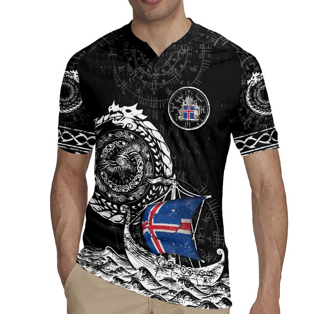 Personalized Viking Iceland Rugby Jersey Icelander Viking Ship