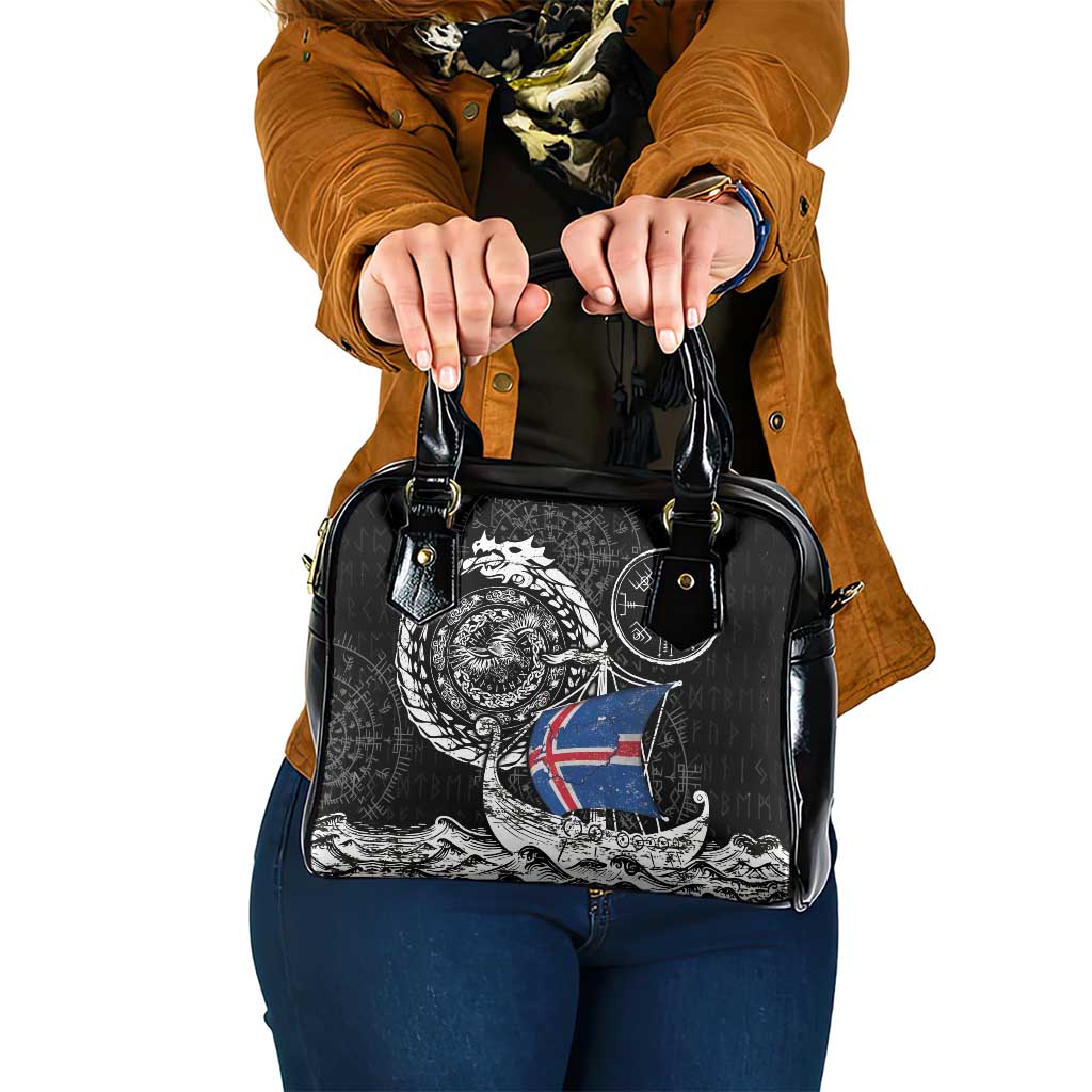 Viking Iceland Shoulder Handbag Icelander Viking Ship