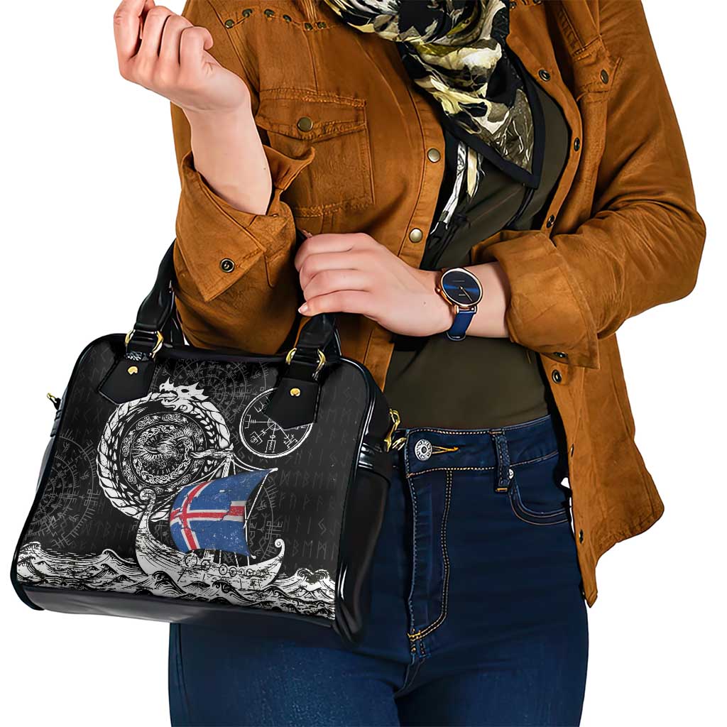 Viking Iceland Shoulder Handbag Icelander Viking Ship