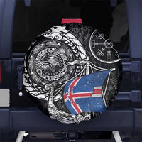 Viking Iceland Spare Tire Cover Icelander Viking Ship
