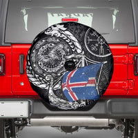 Viking Iceland Spare Tire Cover Icelander Viking Ship