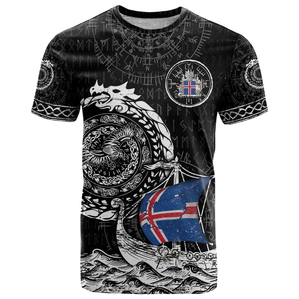 Personalized Viking Iceland T Shirt Icelander Viking Ship