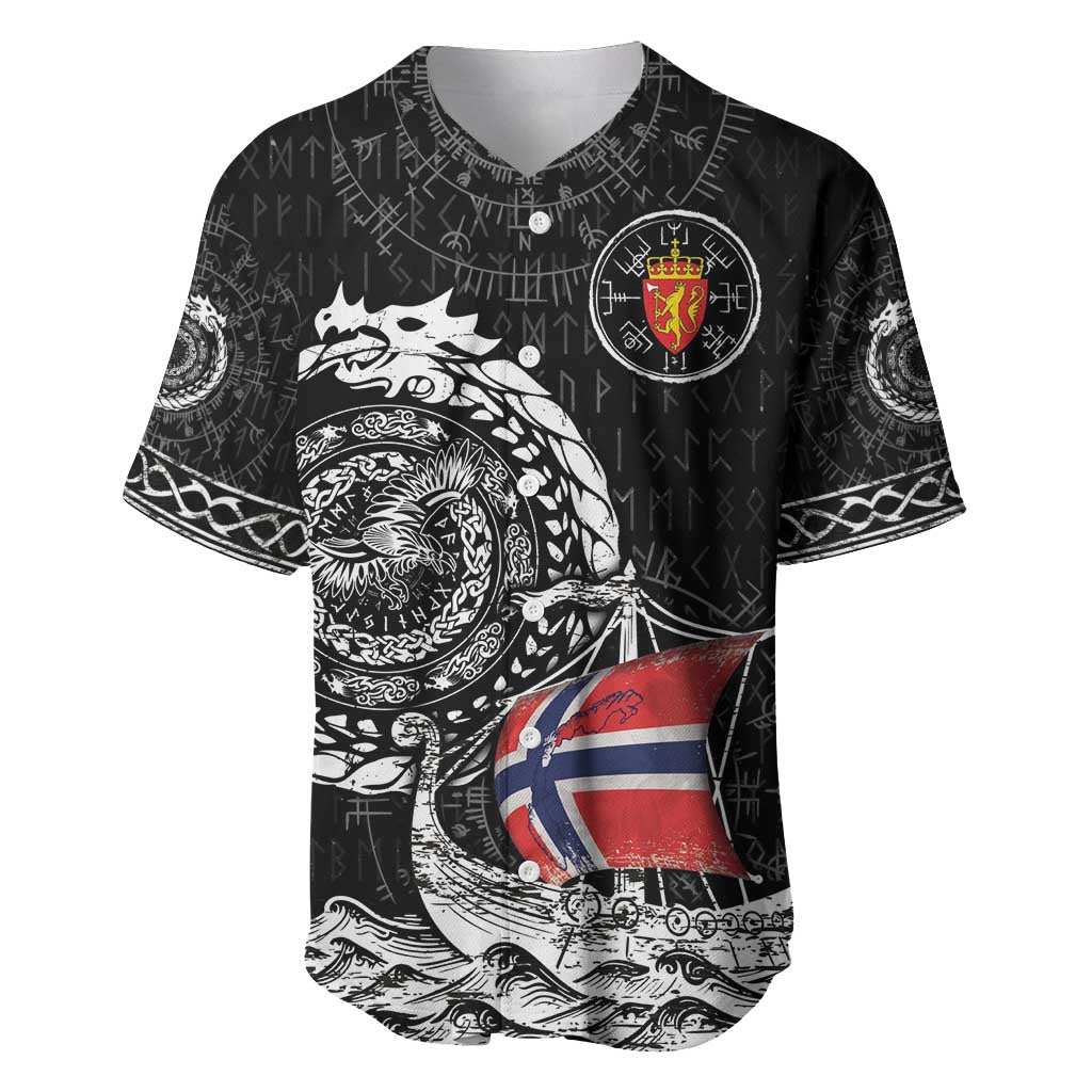 Personalized Viking Norway Baseball Jersey Norwegian Viking Ship