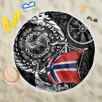 Viking Norway Beach Blanket Norwegian Viking Ship