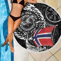 Viking Norway Beach Blanket Norwegian Viking Ship