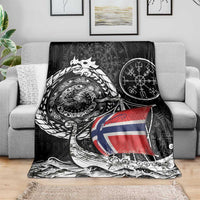 Viking Norway Blanket Norwegian Viking Ship
