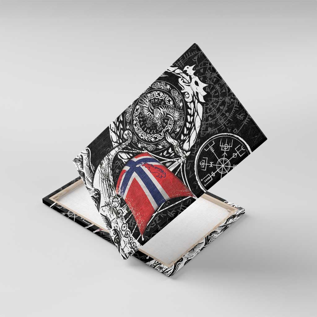 Viking Norway Canvas Wall Art Norwegian Viking Ship