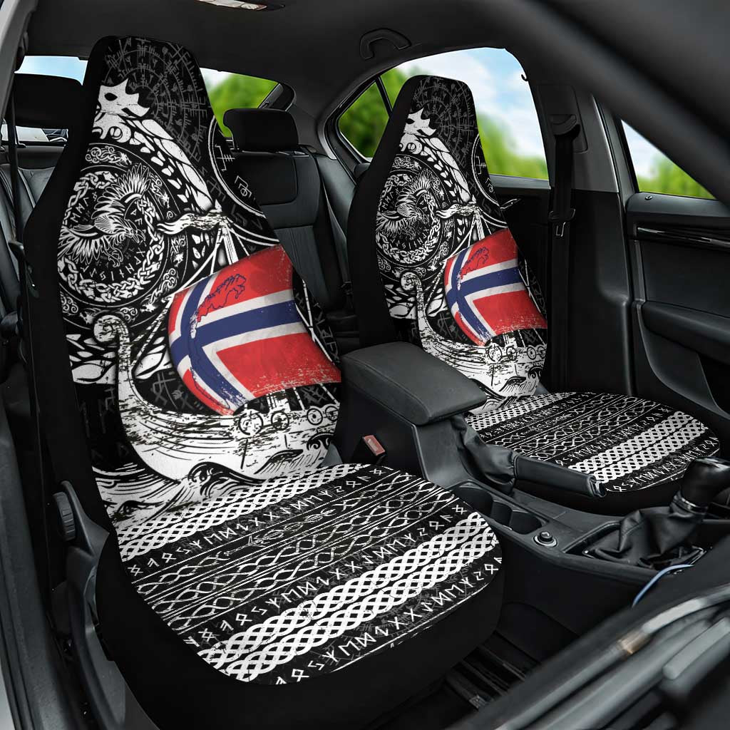 Viking Norway Car Seat Cover Norwegian Viking Ship