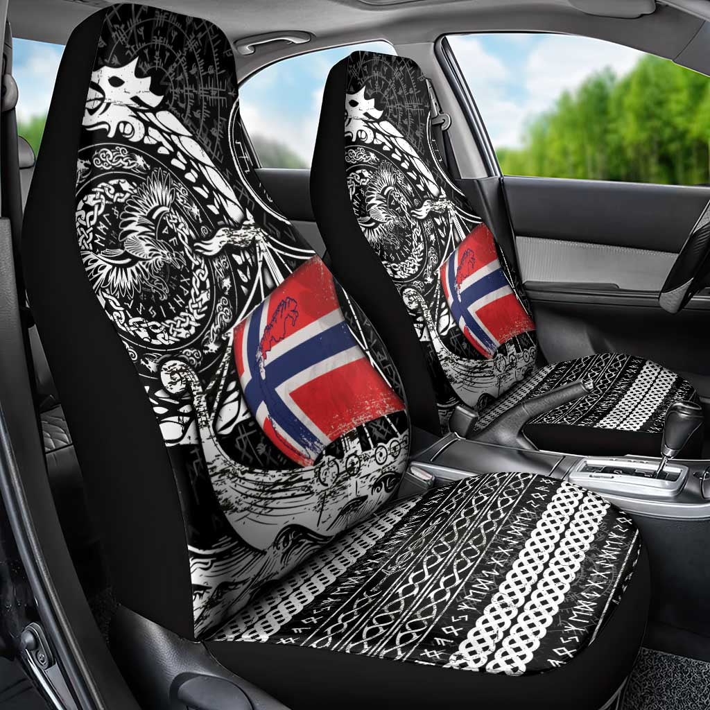 Viking Norway Car Seat Cover Norwegian Viking Ship