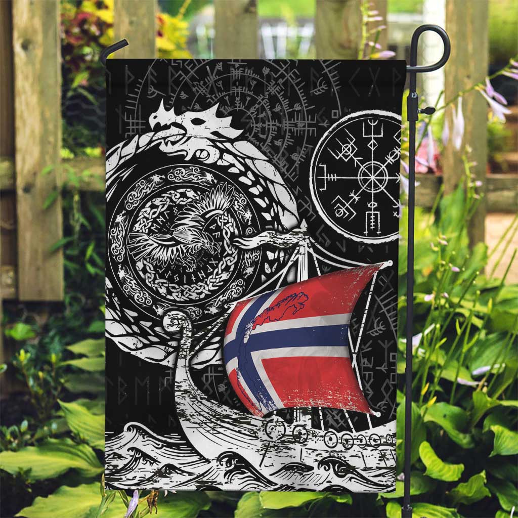 Viking Norway Garden Flag Norwegian Viking Ship