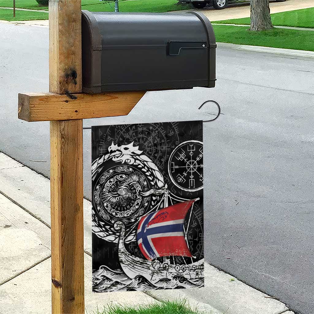 Viking Norway Garden Flag Norwegian Viking Ship