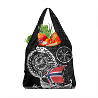 Viking Norway Grocery Bag Norwegian Viking Ship