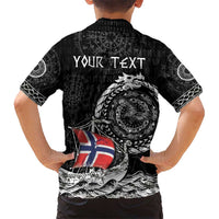 Personalized Viking Norway Hawaiian Shirt Norwegian Viking Ship
