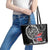 Viking Norway Leather Tote Bag Norwegian Viking Ship