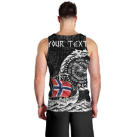 Personalized Viking Norway Men Tank Top Norwegian Viking Ship
