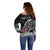 Personalized Viking Norway Off Shoulder Sweater Norwegian Viking Ship