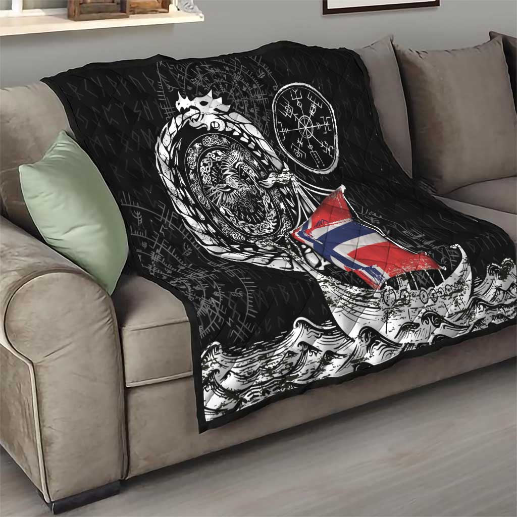 Viking Norway Quilt Norwegian Viking Ship