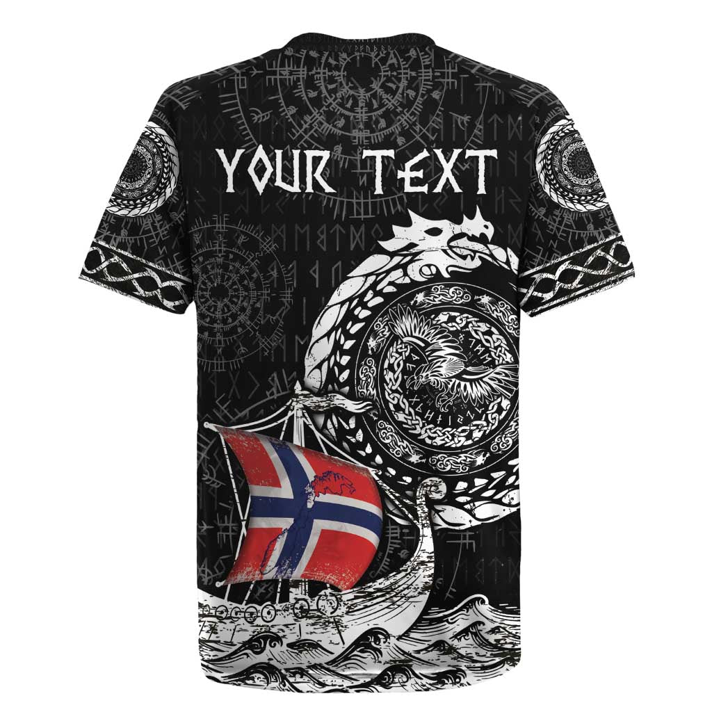 Personalized Viking Norway Rugby Jersey Norwegian Viking Ship