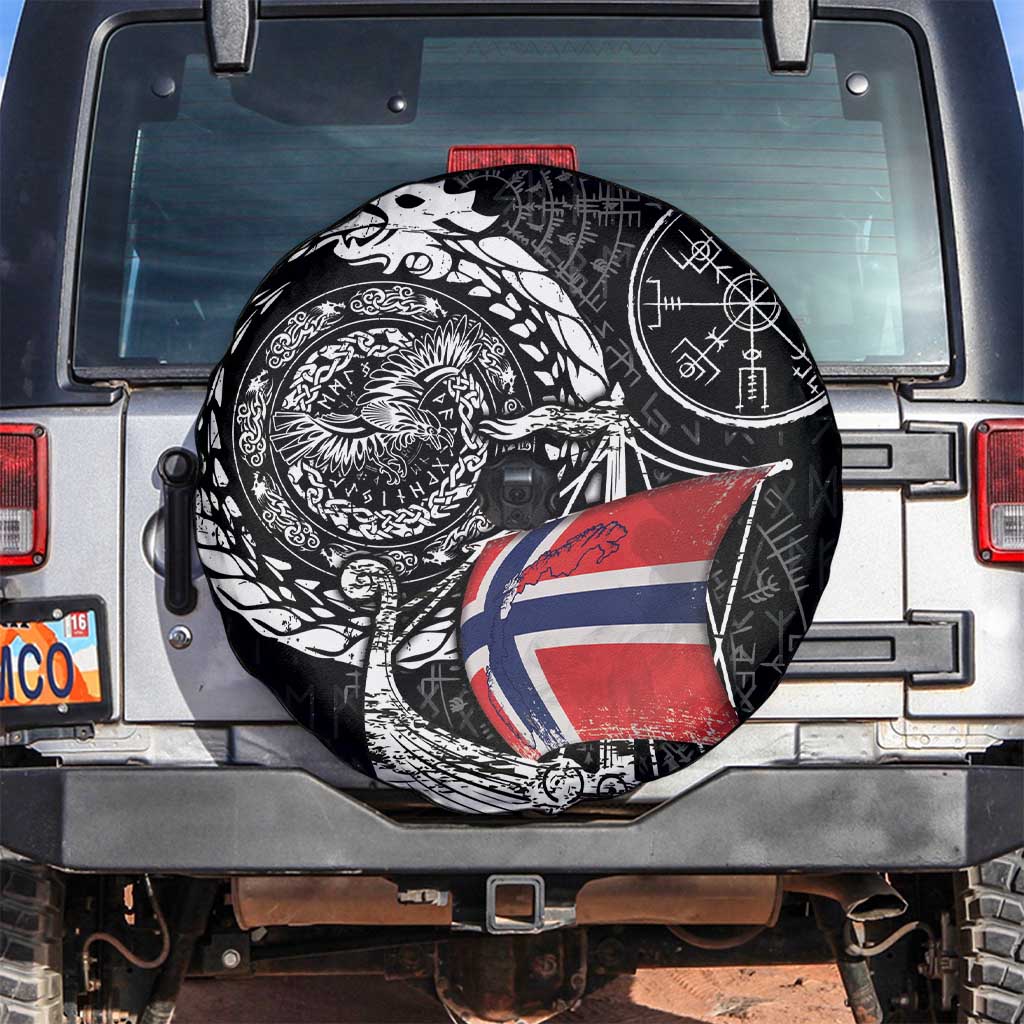 Viking Norway Spare Tire Cover Norwegian Viking Ship