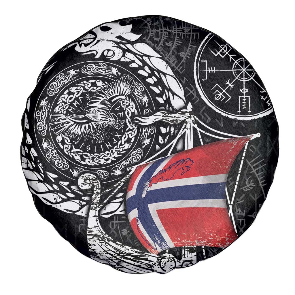 Viking Norway Spare Tire Cover Norwegian Viking Ship
