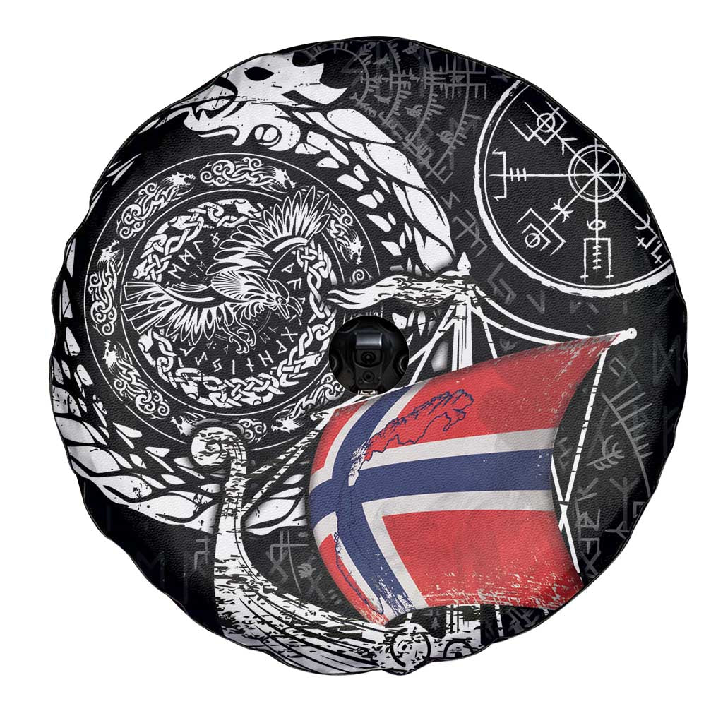 Viking Norway Spare Tire Cover Norwegian Viking Ship