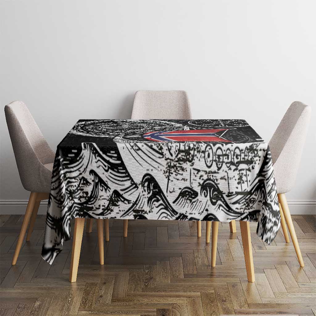 Viking Norway Tablecloth Norwegian Viking Ship